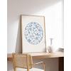 imageHAUS AND HUES Japanese Wall Art  Matsumoto Hoji Frog Framed Print Wabi Sabi Japandi Decor Japanese Frog Art for Bedroom 12x16 Black FrameFlower Circle