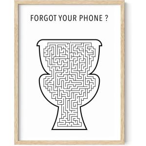 imageHAUS AND HUES Funny Bathroom Decor ampamp Bathroom Print Funny Bathroom Signs Decor Funny Toilet Signs Bathroom Review Sign Would Poop Here Again Sign Bathroom Ratings Individual Framed Black 24x36Toilet