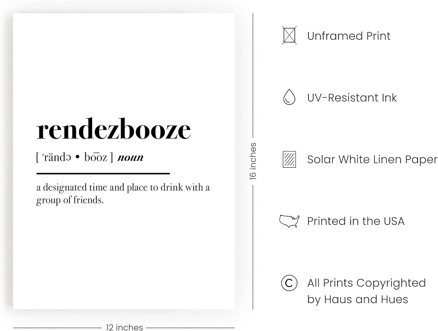 imageHAUS AND HUES Funny Dorm Posters Quotes Wall Decor  Funny Posters for College Dorm Room Motivational Poster Funny Office Decor for Women Tomorrow Unframed 24x36Rendezbooze