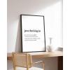 imageHAUS AND HUES Baddie Black and White Poster  Edgy Room Decor Aesthetic Posters for Teen Girls Alt Room Decor  WAP Beige Frame 16x20Just Checking In