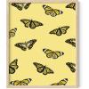 imageHAUS AND HUES Butterfly Picture Wall Decor  Aesthetic Poster for Room Yellow Wall Art Butterfly Print for Bedroom 16x20 UnframedYellow Butterflies