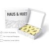imageHAUS AND HUES Butterfly Picture Wall Decor  Aesthetic Poster for Room Yellow Wall Art Butterfly Print for Bedroom 16x20 UnframedYellow Butterflies