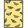 imageHAUS AND HUES Butterfly Picture Wall Decor  Aesthetic Poster for Room Yellow Wall Art Butterfly Print for Bedroom 16x20 UnframedYellow Butterflies