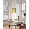 imageHAUS AND HUES Butterfly Picture Wall Decor  Aesthetic Poster for Room Yellow Wall Art Butterfly Print for Bedroom 16x20 UnframedYellow Butterflies