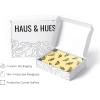imageHAUS AND HUES Butterfly Picture Wall Decor  Aesthetic Poster for Room Yellow Wall Art Butterfly Print for Bedroom 16x20 UnframedYellow Butterflies