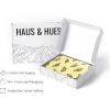 imageHAUS AND HUES Butterfly Picture Wall Decor  Aesthetic Poster for Room Yellow Wall Art Butterfly Print for Bedroom 16x20 UnframedYellow Butterflies