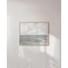 imageHAUS AND HUES Coastal Wall Art  Vintage Frame Prints and Oil Paintings Collection for Timeless Wall Art Ocean Views Nature Inspired and Antique Charm Walnut Frame 8x10Sea
