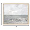 imageHAUS AND HUES Coastal Wall Art  Vintage Frame Prints and Oil Paintings Collection for Timeless Wall Art Ocean Views Nature Inspired and Antique Charm Walnut Frame 8x10Sea