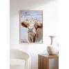 imageHAUS AND HUES Dandelion Wall Art  Vintage Botanical Print for Living Room Unframed 16x20Flower Crown Cow