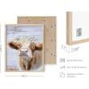imageHAUS AND HUES Dandelion Wall Art  Vintage Botanical Print for Living Room Unframed 16x20Flower Crown Cow