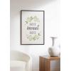 imageHAUS AND HUES Dandelion Wall Art  Vintage Botanical Print for Living Room Unframed 16x20Home Sweet Home