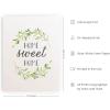 imageHAUS AND HUES Dandelion Wall Art  Vintage Botanical Print for Living Room Unframed 16x20Home Sweet Home