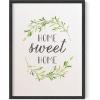 imageHAUS AND HUES Dandelion Wall Art  Vintage Botanical Print for Living Room Unframed 16x20Home Sweet Home