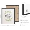 imageHAUS AND HUES Dandelion Wall Art  Vintage Botanical Print for Living Room Unframed 16x20Home Sweet Home