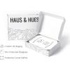 imageHAUS AND HUES Funny Bathroom Wall Art  Bathroom Wall Art Decor Bathroom Prints Funny Bathroom Art Posters Bathroom Artwork for Wall Funny Bathroom Pictures Fun Boobs Poster Black Frame 16x20BeardMullet