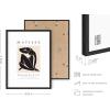 imageHAUS AND HUES Matisse Print and Art Exhibition Poster  Henri Matisse Prints and Posters  Matisse Posters for Exhibition Walls Matisse Blue Poster and Nude Art Matisse Blue Nude Framed Beige  12x16Black Nude