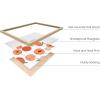 imageHAUS AND HUES Pieces of Cake Kitchen Wall Art Gifts for Bakers Pastry Decor Kitchen Pictures for Wall Wall Prints Kitchen Artwork for Wall  UNFRAMED 12 x 16 CakePeach