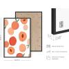 imageHAUS AND HUES Pieces of Cake Kitchen Wall Art Gifts for Bakers Pastry Decor Kitchen Pictures for Wall Wall Prints Kitchen Artwork for Wall  UNFRAMED 12 x 16 CakePeach