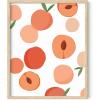 imageHAUS AND HUES Pieces of Cake Kitchen Wall Art Gifts for Bakers Pastry Decor Kitchen Pictures for Wall Wall Prints Kitchen Artwork for Wall  UNFRAMED 12 x 16 CakePeach