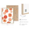 imageHAUS AND HUES Pieces of Cake Kitchen Wall Art Gifts for Bakers Pastry Decor Kitchen Pictures for Wall Wall Prints Kitchen Artwork for Wall  UNFRAMED 12 x 16 CakePeach