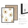 imageHAUS AND HUES Pieces of Cake Kitchen Wall Art Gifts for Bakers Pastry Decor Kitchen Pictures for Wall Wall Prints Kitchen Artwork for Wall  UNFRAMED 12 x 16 CakeAvocado