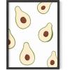 imageHAUS AND HUES Pieces of Cake Kitchen Wall Art Gifts for Bakers Pastry Decor Kitchen Pictures for Wall Wall Prints Kitchen Artwork for Wall  UNFRAMED 12 x 16 CakeAvocado