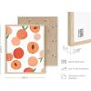 imageHAUS AND HUES Pieces of Cake Kitchen Wall Art Gifts for Bakers Pastry Decor Kitchen Pictures for Wall Wall Prints Kitchen Artwork for Wall  UNFRAMED 12 x 16 CakePeach