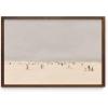 imageHAUS AND HUES Tuscany Wall Art  Frame Wall Art Collection for Bedroom and Country Decor Vintage Elegance French Charm and Timeless Tuscany Landscapes Walnut Frame 8x10Beach