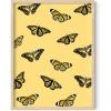 imageHAUS AND HUES Butterfly Picture Wall Decor  Aesthetic Poster for Room Yellow Wall Art Butterfly Print for Bedroom 16x20 UnframedYellow Butterflies