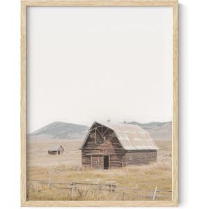 imageHAUS AND HUES Dandelion Wall Art  Vintage Botanical Print for Living Room Unframed 16x20Rustic Barnyard