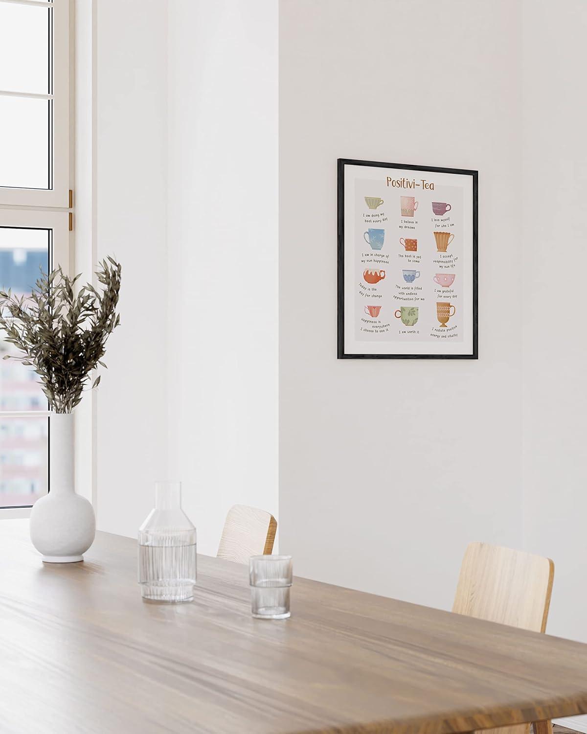 imageHAUS AND HUES Affirmation Posters  Inspirational Positive Wall Art for Office Mental Health ampamp SelfMotivation Decor Daily Affirmations for Kids ampamp SelfLove Quotes Unframed 12x16PositiviTea