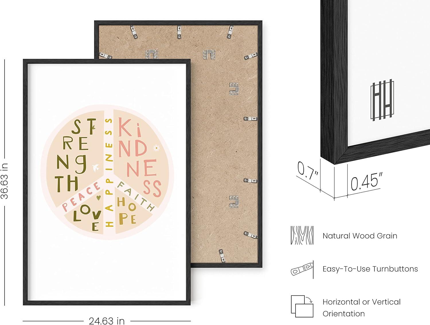 imageHAUS AND HUES Affirmation Posters  Inspirational Positive Wall Art for Office Mental Health ampamp SelfMotivation Decor Daily Affirmations for Kids ampamp SelfLove Quotes Unframed 12x16Virtues