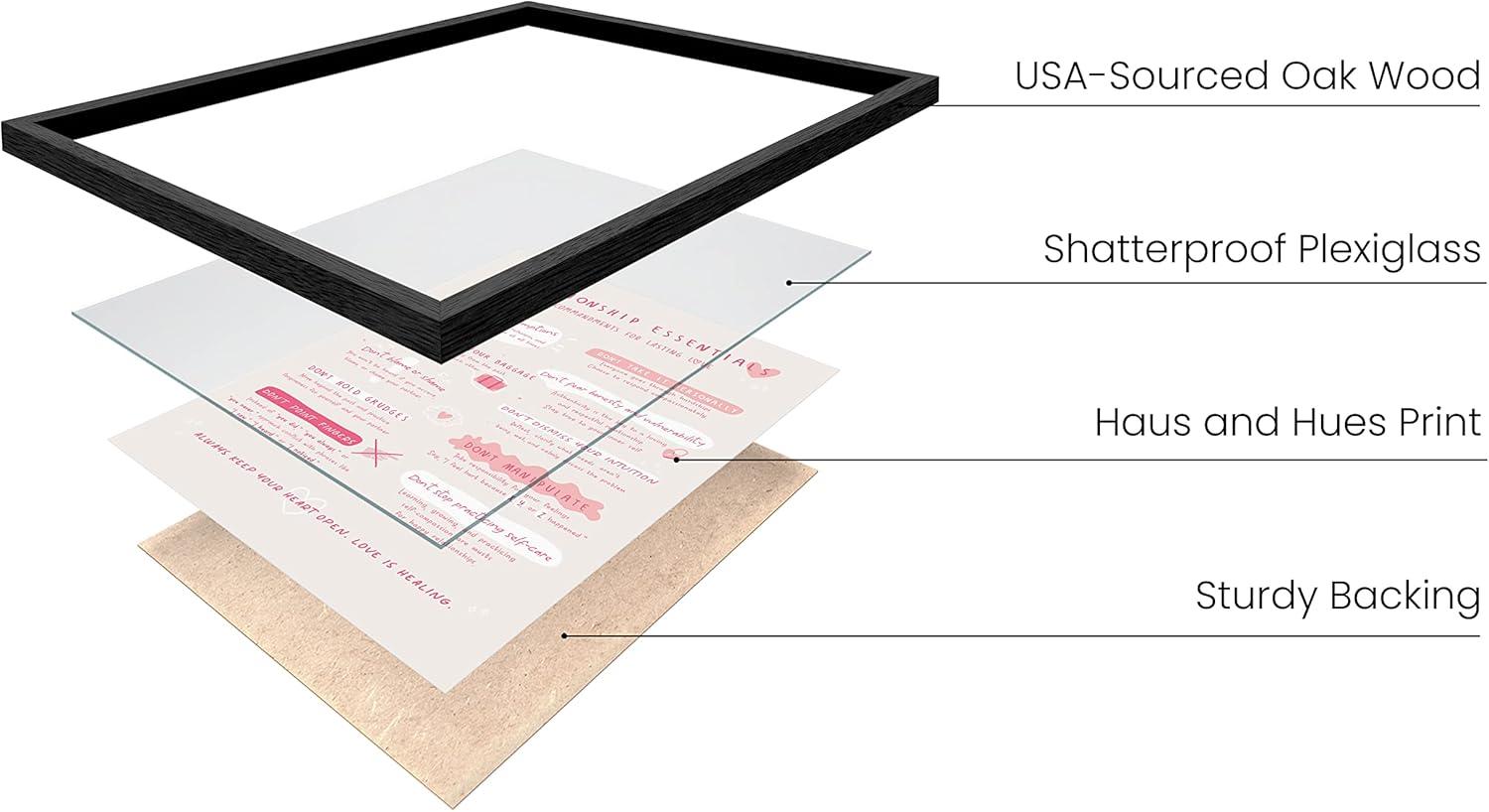 imageHAUS AND HUES Affirmation Posters  Inspirational Positive Wall Art for Office Mental Health ampamp SelfMotivation Decor Daily Affirmations for Kids ampamp SelfLove Quotes Unframed 12x16Relationship Essentials