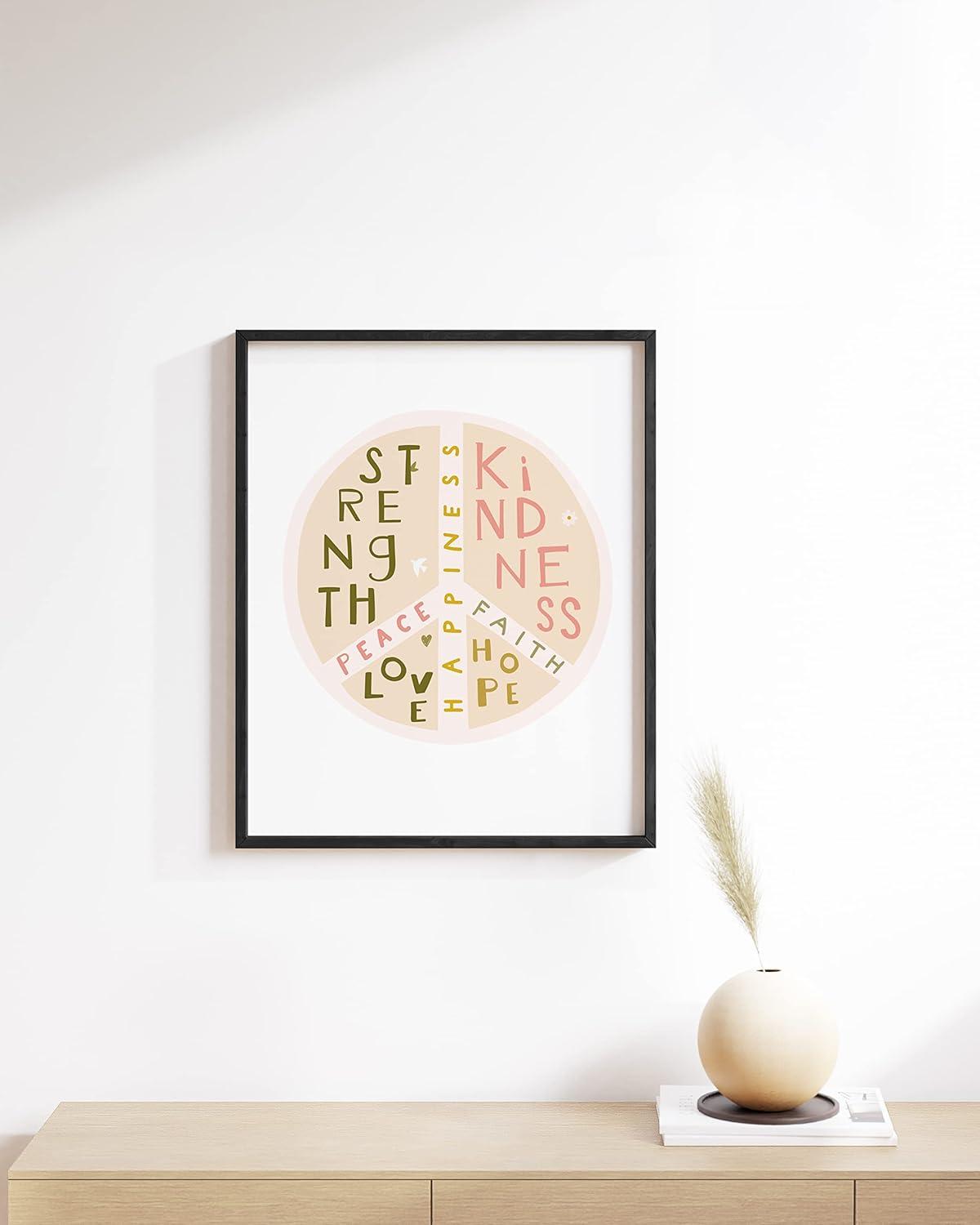 imageHAUS AND HUES Affirmation Posters  Inspirational Positive Wall Art for Office Mental Health ampamp SelfMotivation Decor Daily Affirmations for Kids ampamp SelfLove Quotes Unframed 12x16Virtues