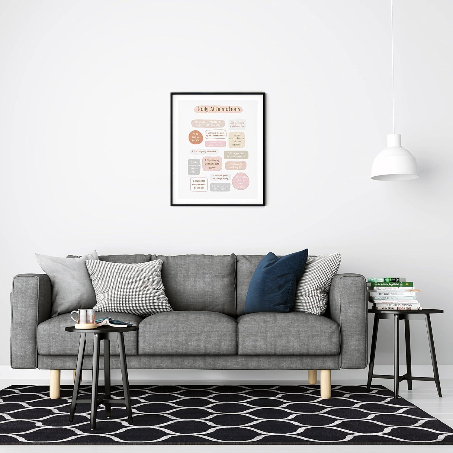 imageHAUS AND HUES Motivational Positive Quotes  Healthy Relationship ampamp Mental Health Posters Counseling Inspirational Wall Art for Offices Couples Therapy Decor Unframed 12x16Daily Affirmations