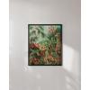 imageHAUS AND HUES Ernst Haeckel Poster  Vintage Botanical Print Flower ampamp Plant Wall Art Cottagecore Decor Haeckel Art Print Black Frame 12x16Bush