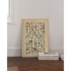 imageHAUS AND HUES Ernst Haeckel Poster  Vintage Botanical Print Flower ampamp Plant Wall Art Cottagecore Decor Haeckel Art Print Black Frame 12x16Mushrooms w Text
