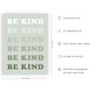 imageHAUS AND HUES Danish Pastel Aesthetic Green Wall Art  Cute Floral Posters for Home Decor  Pastel Room Decor 24quot x 36quot UnframedBe Kind