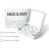 imageHAUS AND HUES Danish Pastel Aesthetic Green Wall Art  Cute Floral Posters for Home Decor  Pastel Room Decor 24quot x 36quot UnframedGreen Checkerboard