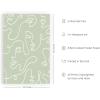 imageHAUS AND HUES Danish Pastel Aesthetic Green Wall Art  Cute Floral Posters for Home Decor  Pastel Room Decor 24quot x 36quot UnframedGreen Face Line
