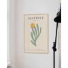 imageHAUS AND HUES Danish Pastel Aesthetic Green Wall Art  Cute Floral Posters for Home Decor  Pastel Room Decor 24quot x 36quot UnframedGreen Matisse Leaf