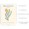 imageHAUS AND HUES Danish Pastel Aesthetic Green Wall Art  Cute Floral Posters for Home Decor  Pastel Room Decor 24quot x 36quot UnframedGreen Matisse Leaf