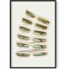 imageHAUS AND HUES Danish Pastel Aesthetic Green Wall Art  Cute Floral Posters for Home Decor  Pastel Room Decor 24quot x 36quot UnframedGreen Sunglasses
