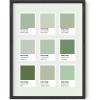 imageHAUS AND HUES Sage Green Wall Art Aesthetic Green Room Decor Dark Green Posters for Bedroom ampamp Dorm Unframed 12quot x 16quot
