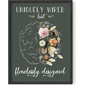 imageHAUS AND HUES Uniquely Wired Art Print Individual  12quotx16quot