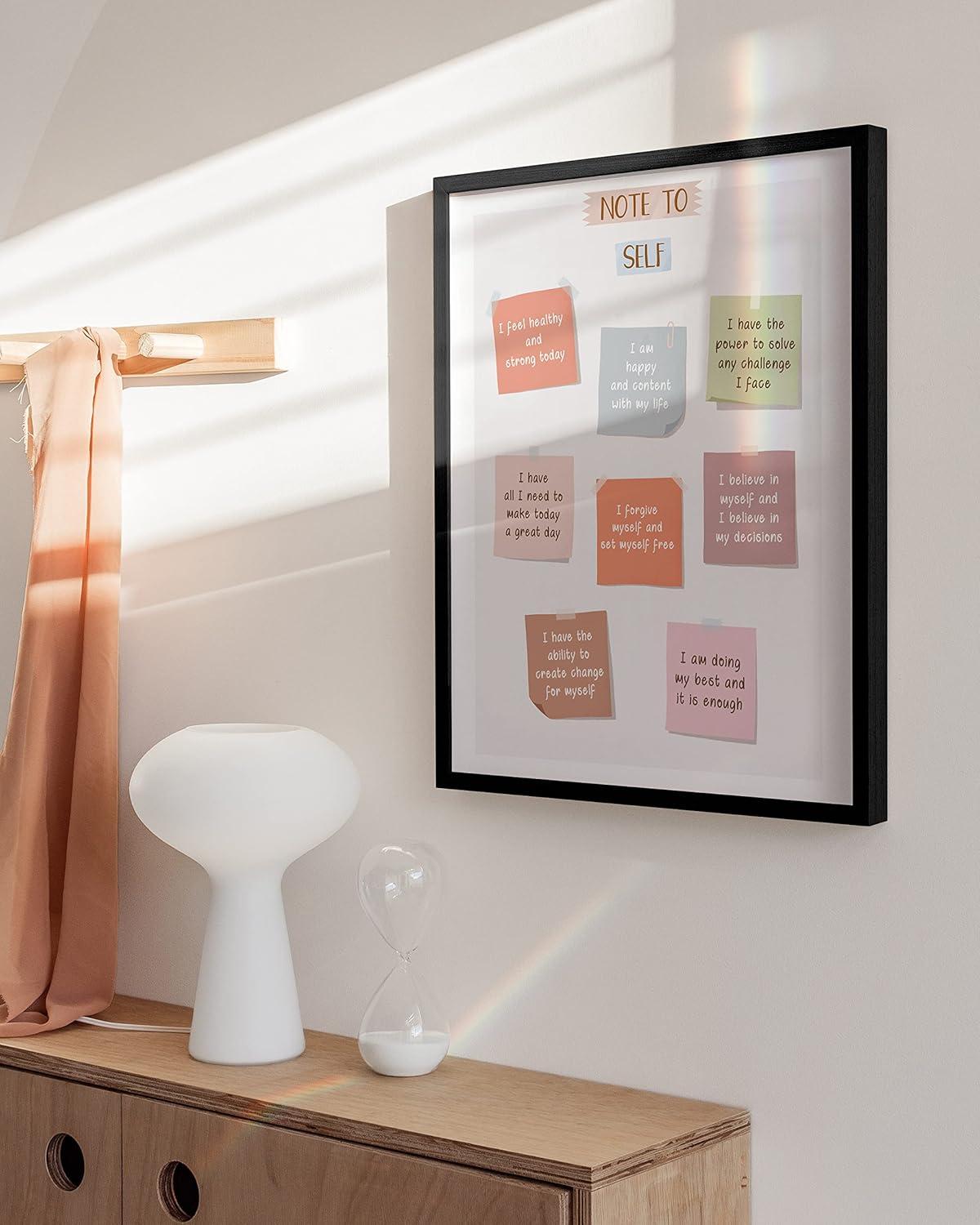 imageHaus and Hues Motivational Positive Quotes  Principles for a Healthy Relationship Mental Health Poster Counseling Inspirational Poster for Office Mental Health Art Print Individual Unframed 16x20Notes to Self