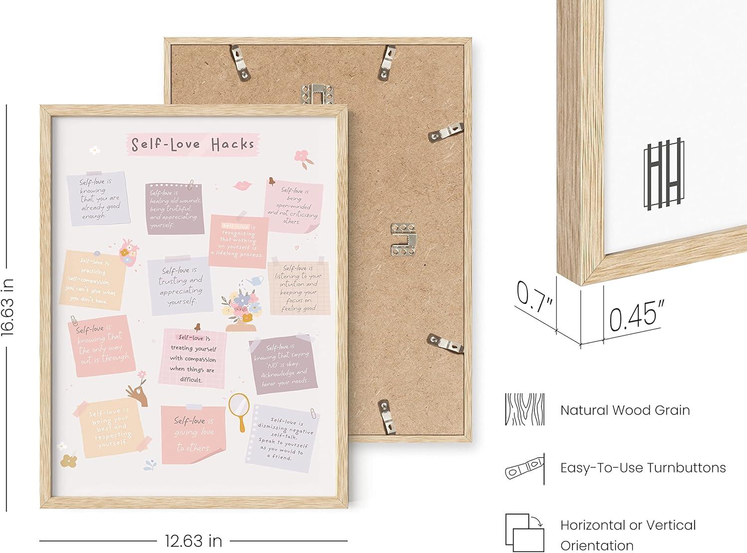 imageHaus and Hues Motivational Positive Quotes  Principles for a Healthy Relationship Mental Health Poster Counseling Inspirational Poster for Office Mental Health Art Print Individual Unframed 16x20Self Love Hacks