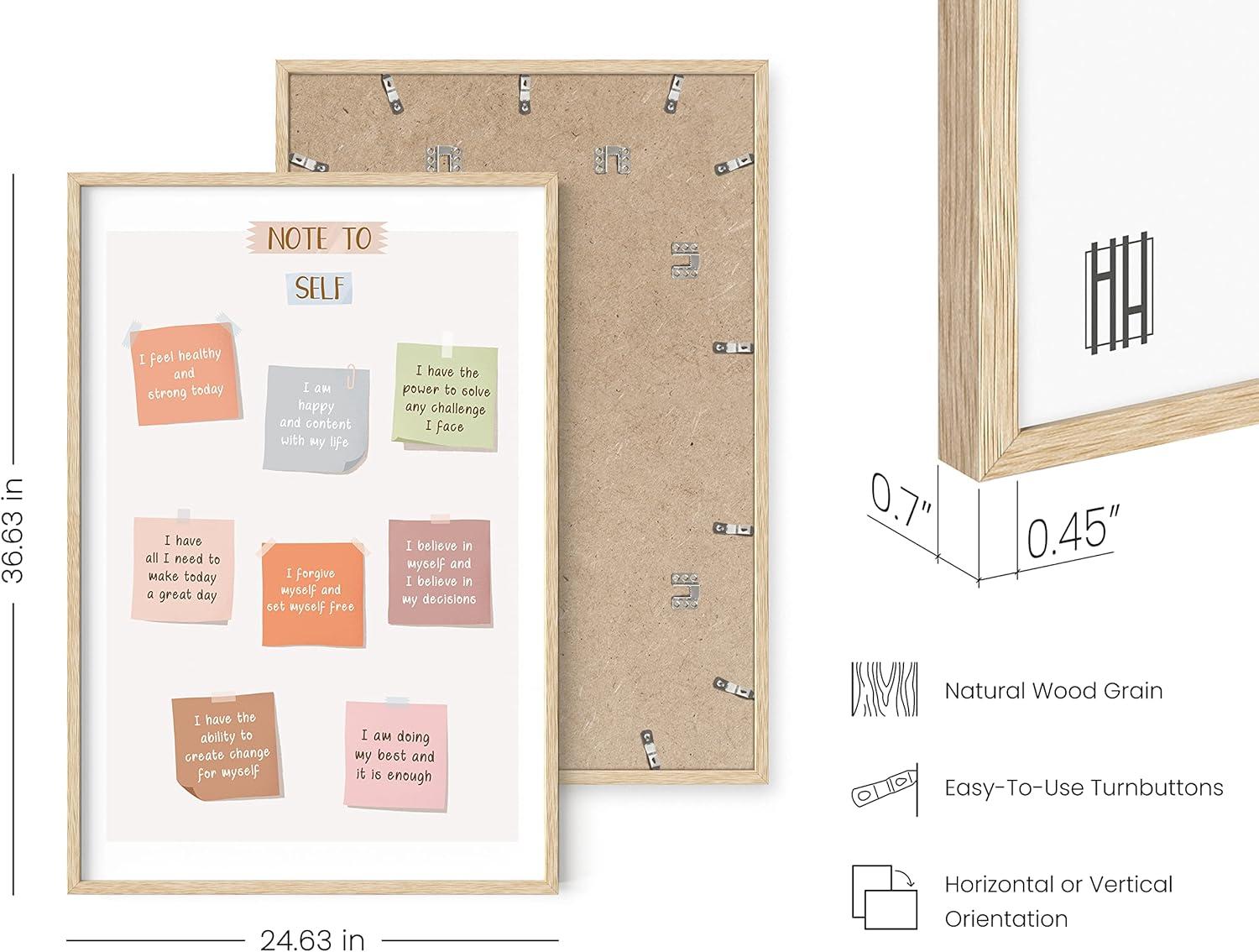 imageHaus and Hues Motivational Positive Quotes  Principles for a Healthy Relationship Mental Health Poster Counseling Inspirational Poster for Office Mental Health Art Print Individual Unframed 16x20Notes to Self