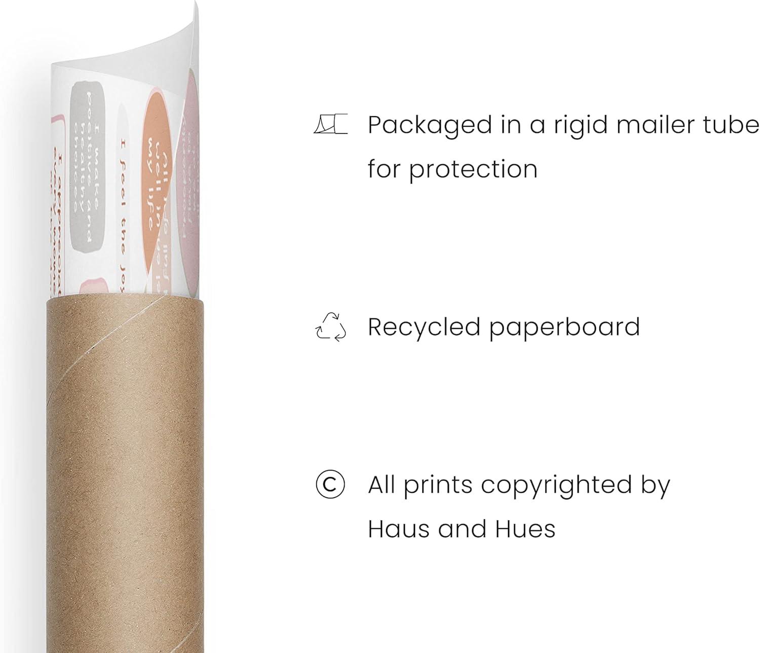 imageHaus and Hues Motivational Positive Quotes  Principles for a Healthy Relationship Mental Health Poster Counseling Inspirational Poster for Office Mental Health Art Print Individual Unframed 16x20Daily Affirmations