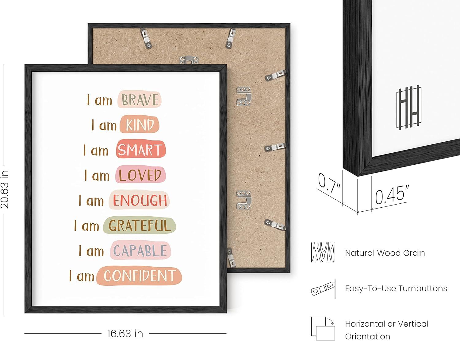 imageHaus and Hues Motivational Positive Quotes  Principles for a Healthy Relationship Mental Health Poster Counseling Inspirational Poster for Office Mental Health Art Print Individual Unframed 16x20I am Affirmations